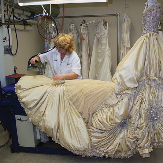 Extreme Gown Pressing