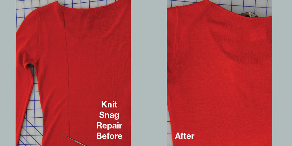 Knit Snag Repair 1000px