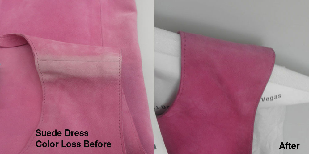 Pink Suede Dress Restoration 1000px