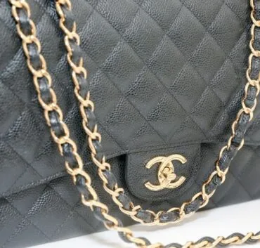 Calfskin Leather Chanel Handbag